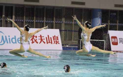 “水上芭蕾”究竟有多美？全國花樣游泳錦標賽武漢“綻放”（附精美圖集）(圖11)